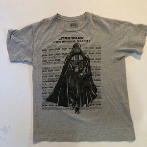 Star Wars - The Imperal March- Graphic T Shirt -Size M